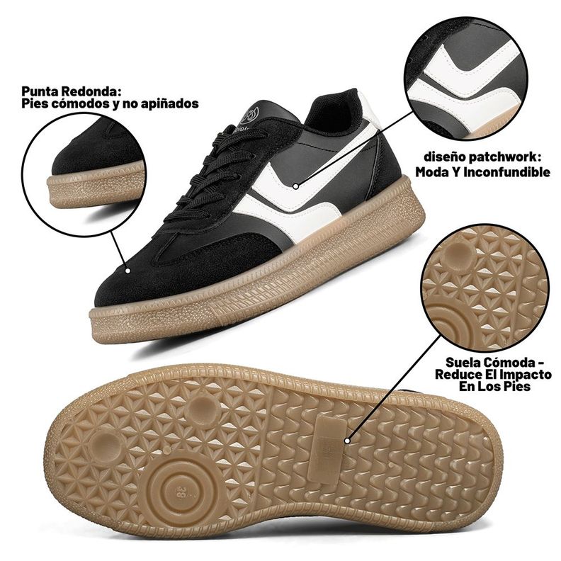 Zapatilla Casual Urbana Mujer Con Plataforma Weide HX500-6