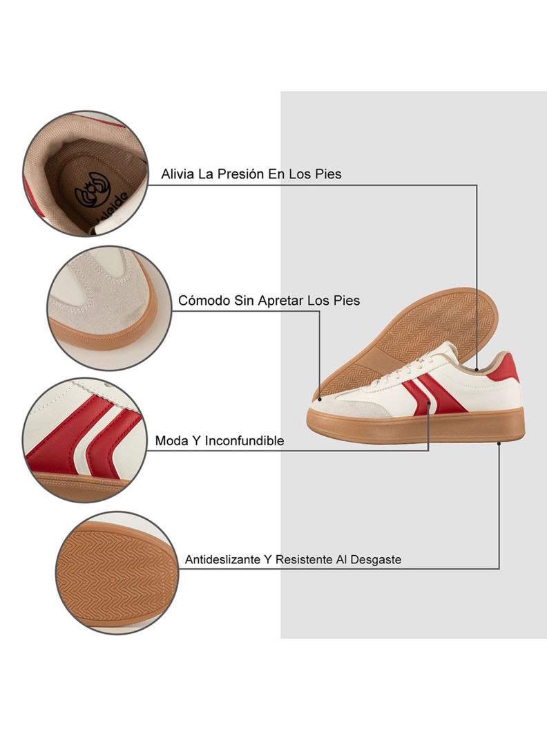 Zapatilla Deportiva Mujer Clásico De Colores Weide TFA209-5