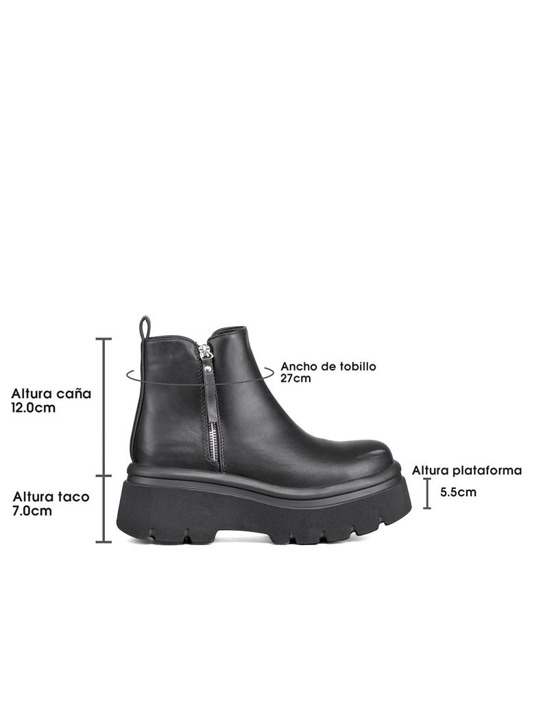 Botin Casual Mujer Plataforma Antideslizante Moda Weide DH81-3