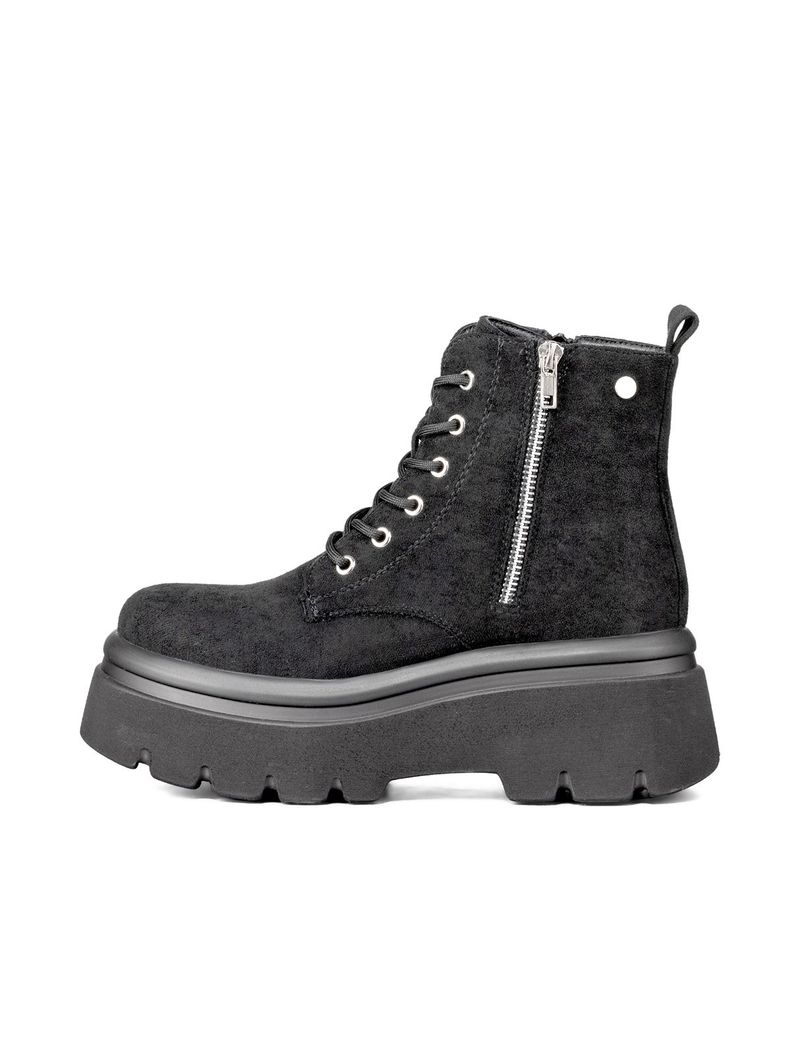 Botin Casual Mujer Eco Cuero Plataforma Weide DH87-1