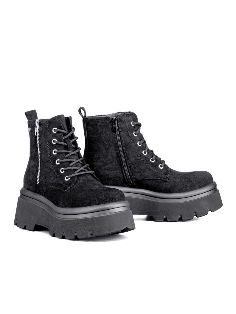 Botin Casual Mujer Eco Cuero Plataforma Weide DH87-2