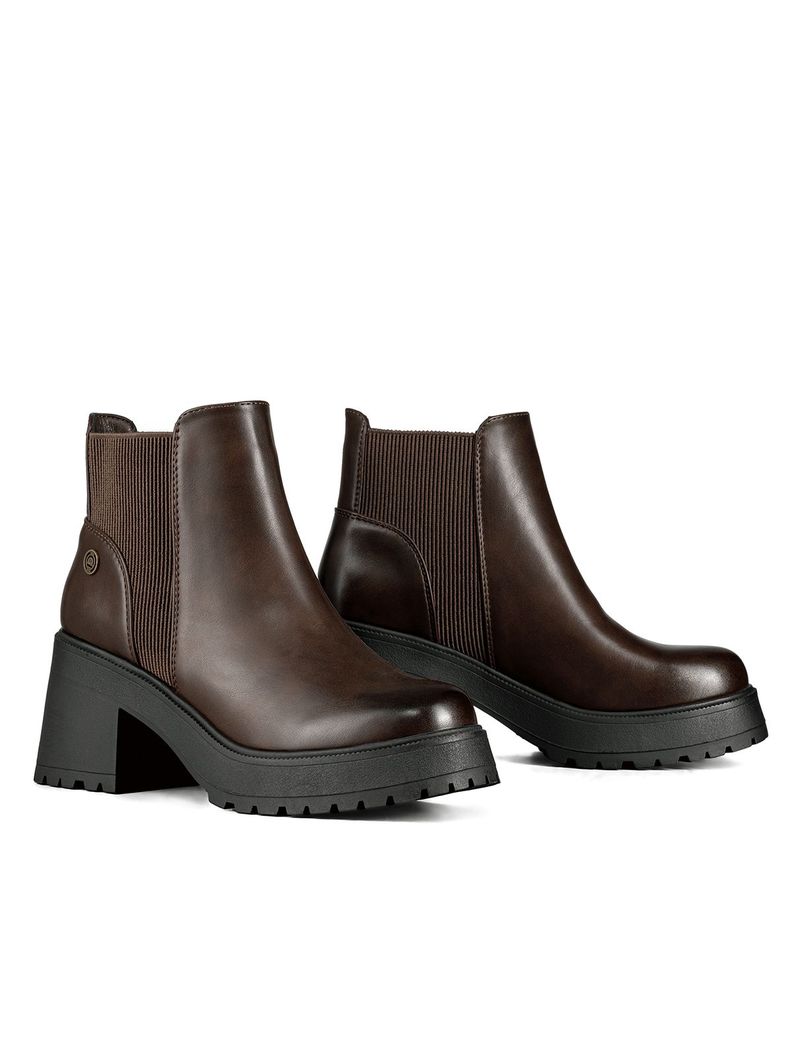 Botin Mujer Casual Eco Cuero Con Felpa Vintage Weide CZY612-2