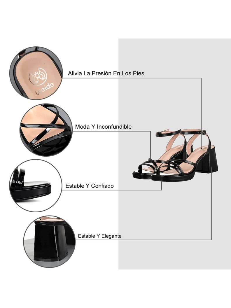Sandalia Casual Mujer Taco Stiletto Fiesta Weide YOU235-5