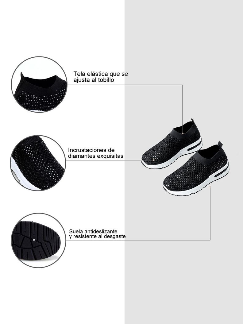 Zapatilla Negro Casual TFA181 Weide-5