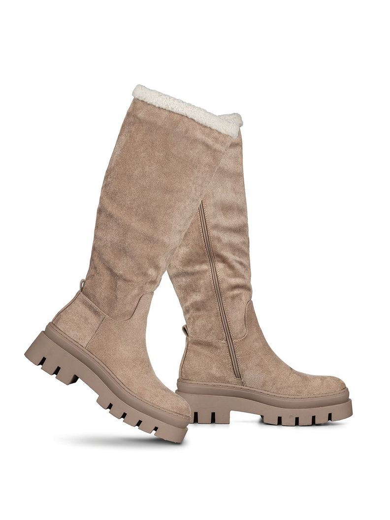 Botas Largas Mujer Casual Moda Gamuza Plataforma Weide HX511-2