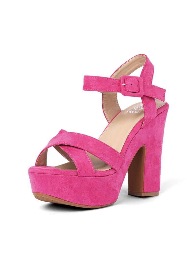 Sandalia Taco Rosado Fiesta WXY370-21 Weide-0