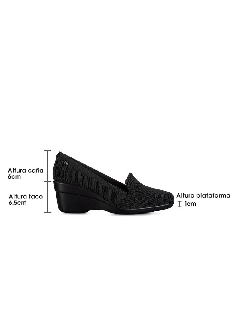 Zapatos Negro Casual Mujer Weide GH116-4