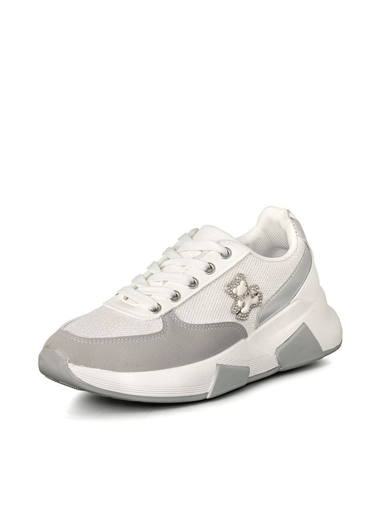 Zapatilla Casual Transpirable De Malla Cuña Mujer Weide SL13-0
