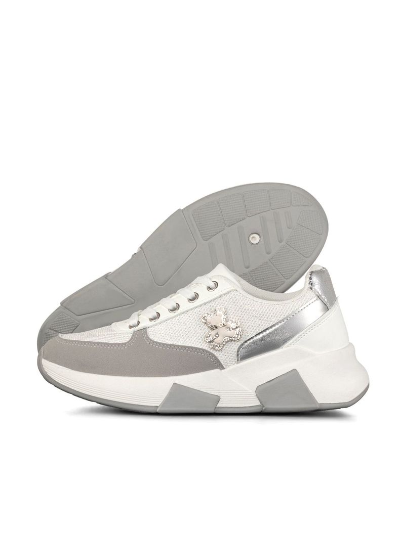 Zapatilla Casual Transpirable De Malla Cuña Mujer Weide SL13-2