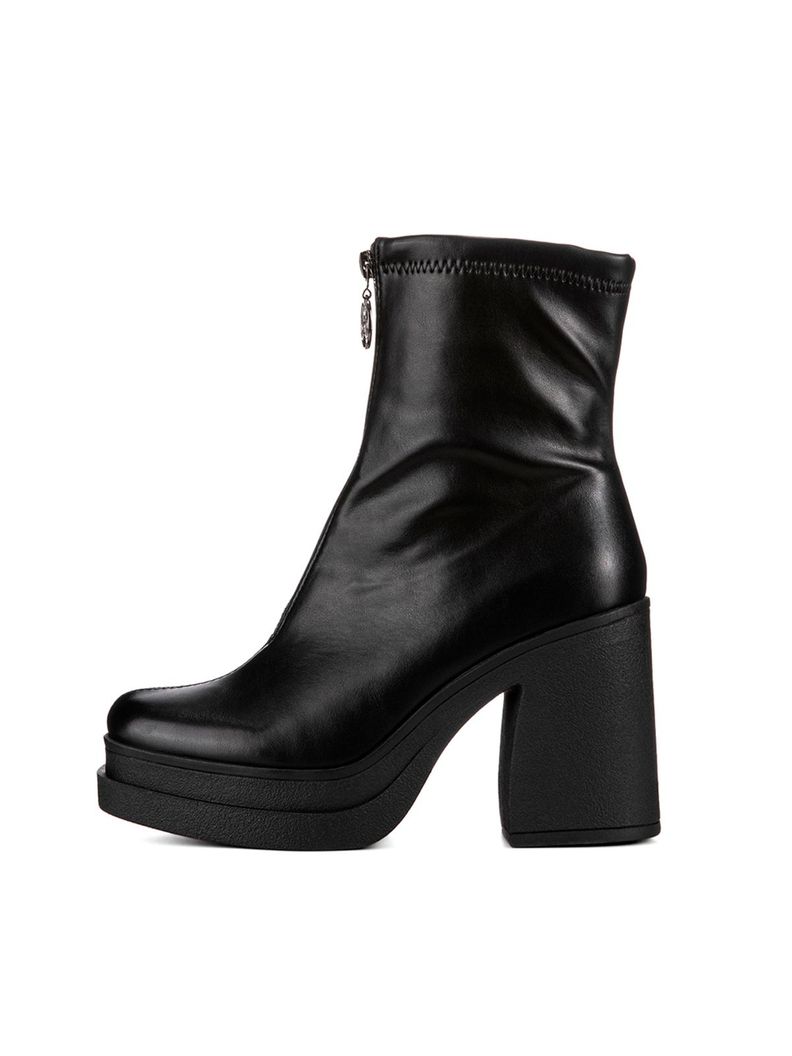 Botin Negro Casual Mujer Weide CZY571-2