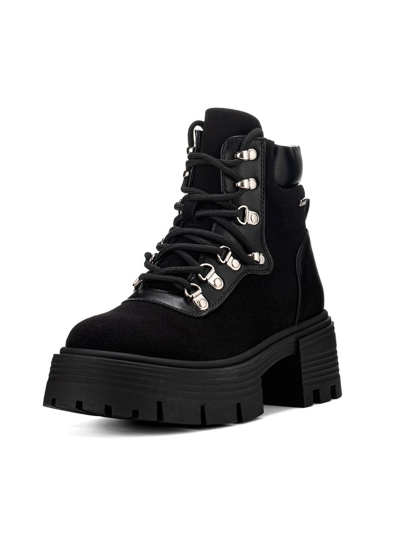Botin Negro Casual Mujer Weide DH73-0