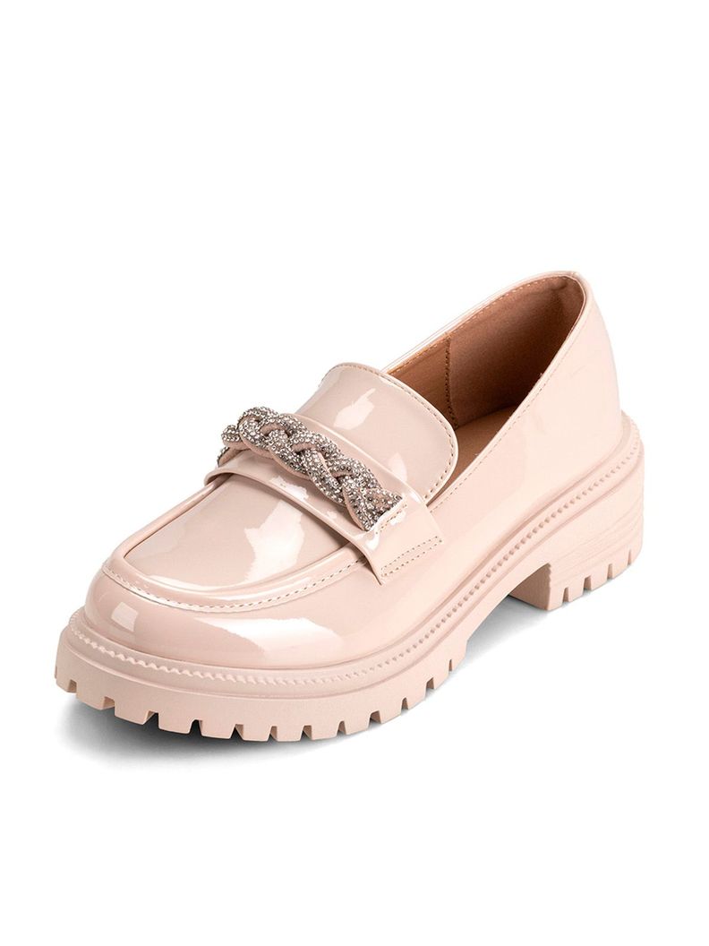 Zapato Taco Beige Casual JN21 Weide-0