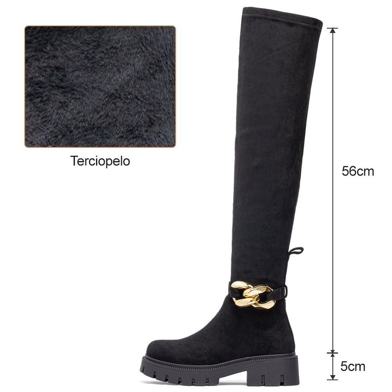 Bota Azeneth Negro Weide-4