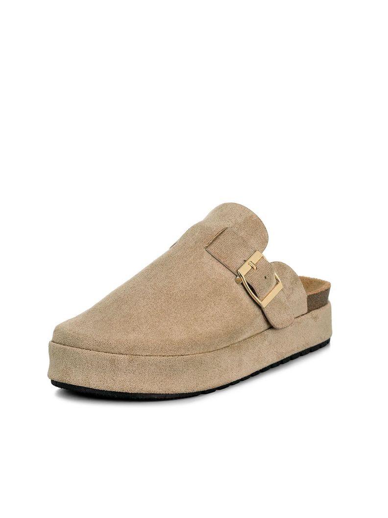 Zueco Vintage Confort Con Hebilla Mujer Weide QIU359-0