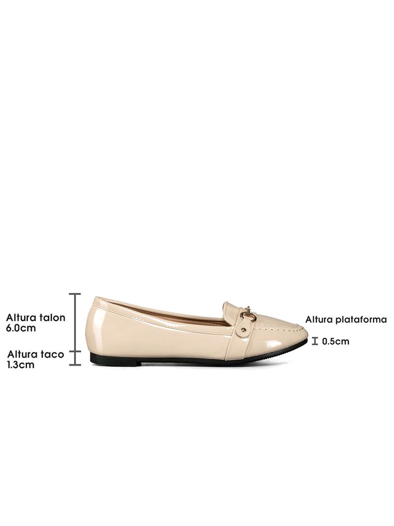 Mocasin Casual Mujer Vintage Clasico Charol Weide YOU508-3