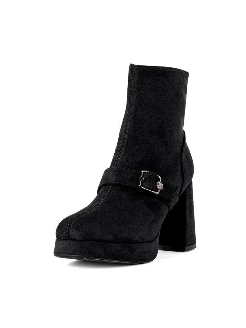 Botin Negro Casual Mujer Weide YL71-0