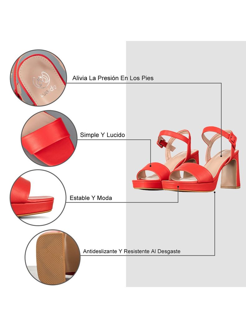Sandalia Taco Casual Mujer De Moda Plataforma Weide YOU231-5