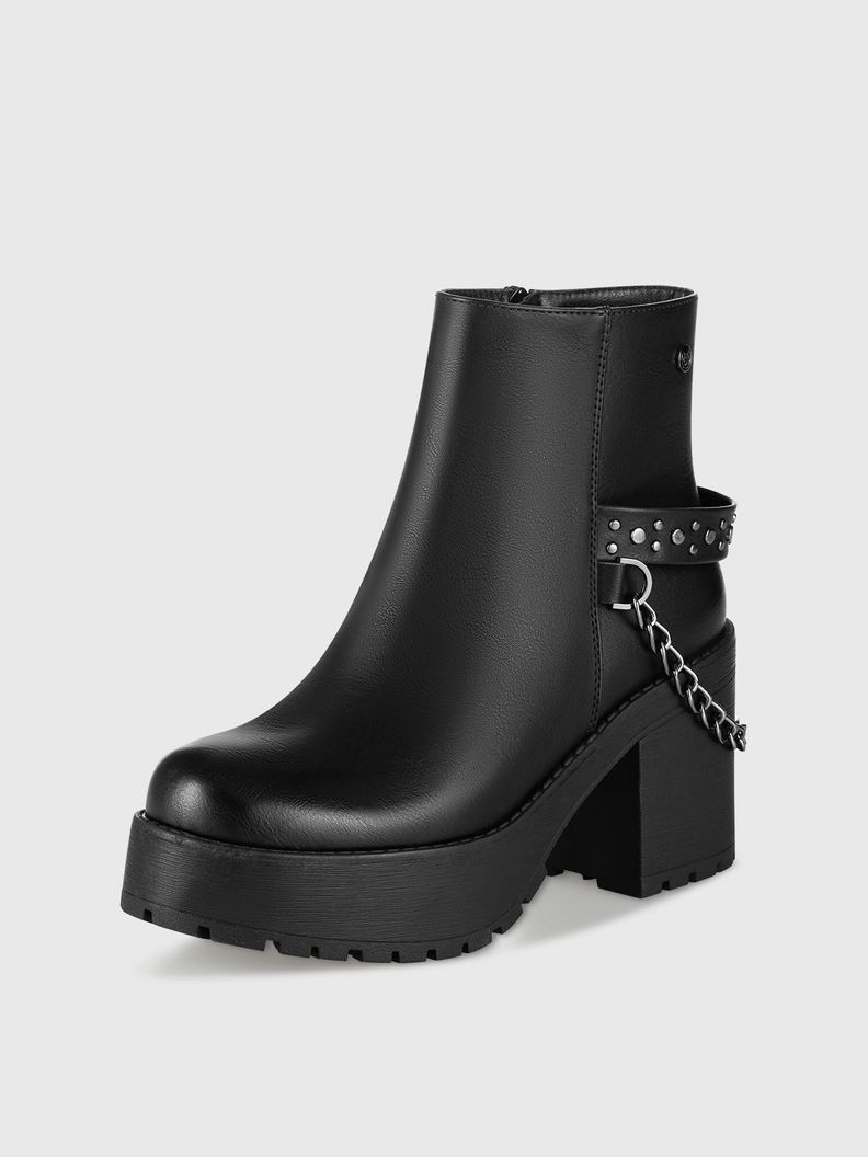 Botin Mujer Cayetana Negro Weide-0
