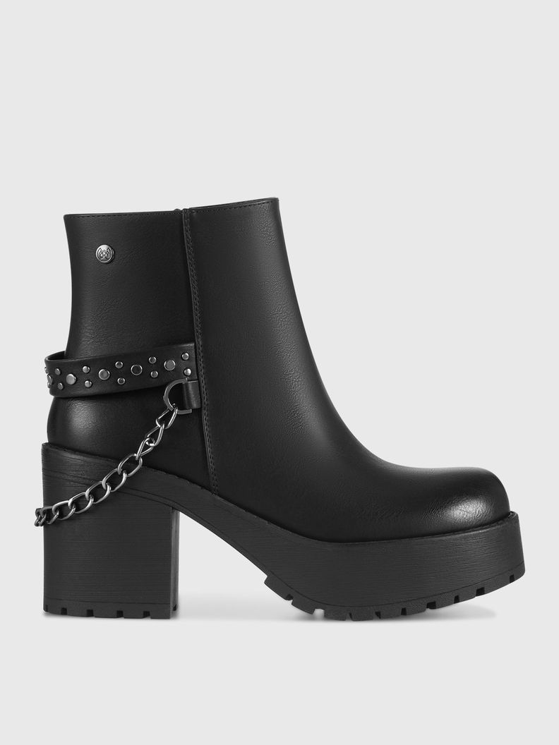 Botin Mujer Cayetana Negro Weide-2