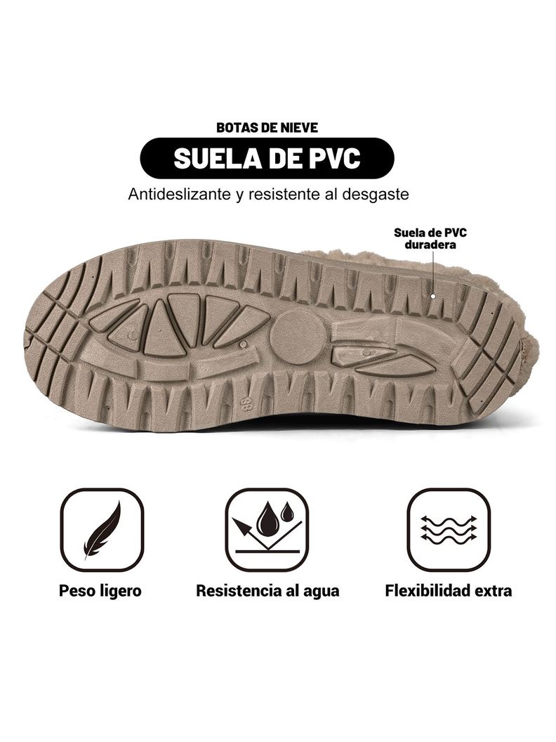 Botin Casual Mujer Vintage Moda Gamuza Con Felpa Weide SL23-7