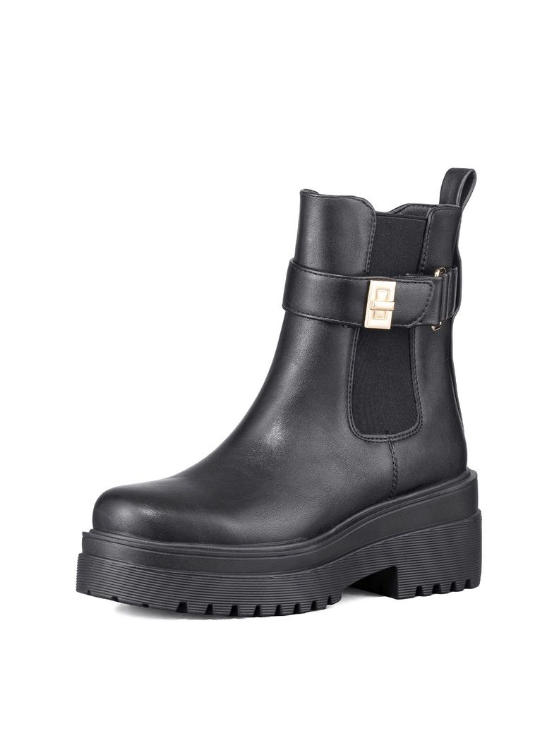 Botin Casual Mujer Eco Cuero Vintage Plataforma Weide RQ81-0