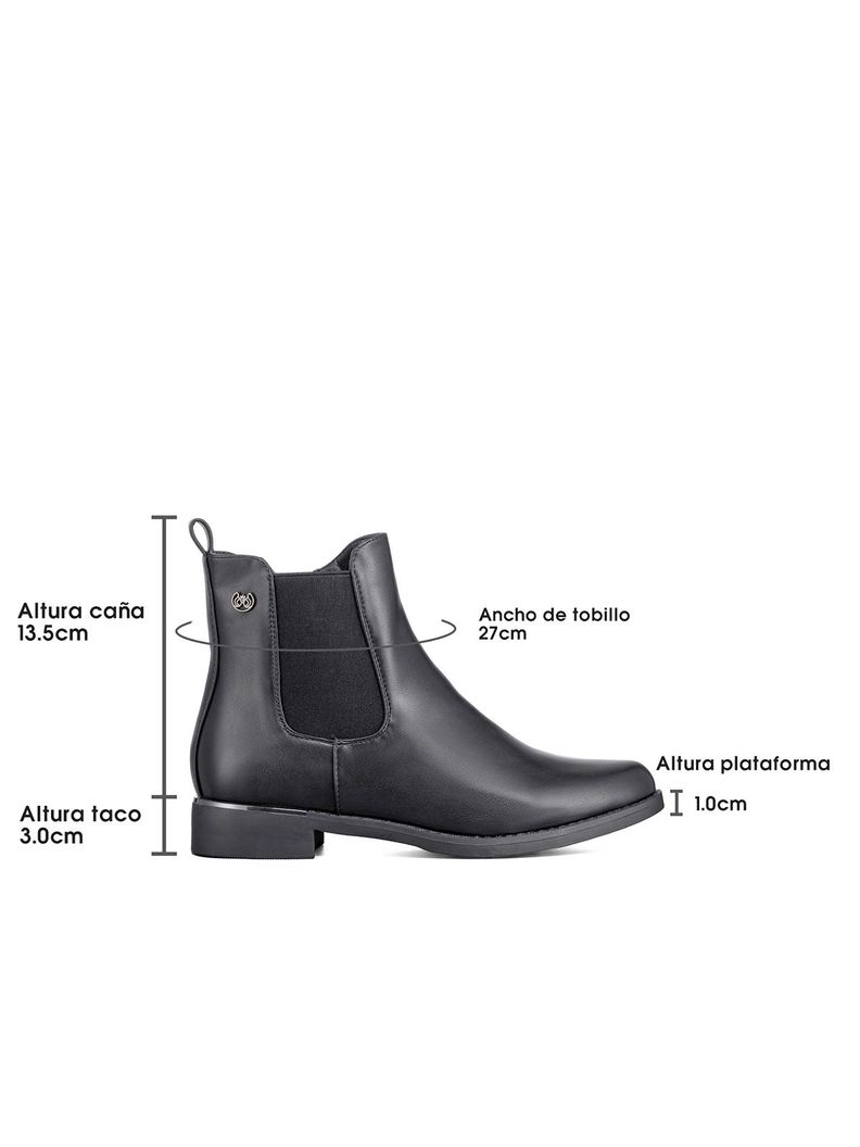 Botin Casual Mujer Eco Cuero Comodo Formal Moda Weide ZS61-3