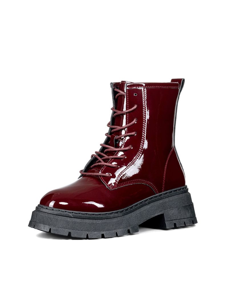 Botin Casual Mujer Burdeo Plataforma Weide SL30-0