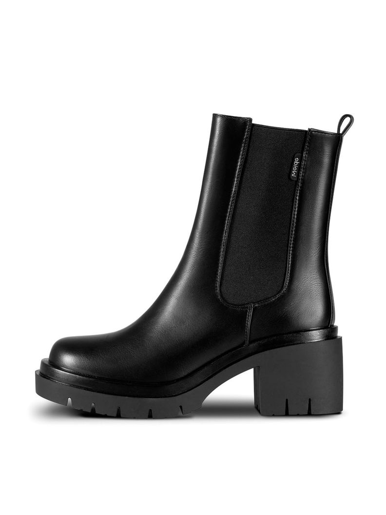 Botin Mujer Clara Negro Weide-2