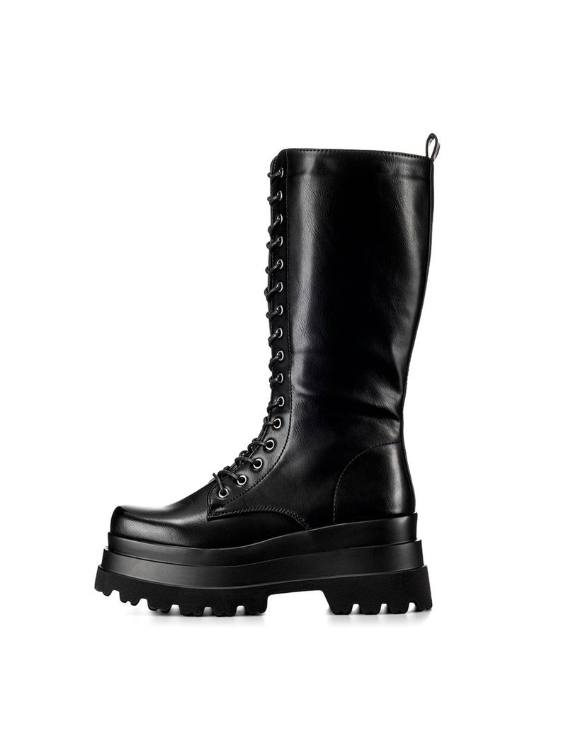 Bota Negro Casual Mujer Weide CZY579-2