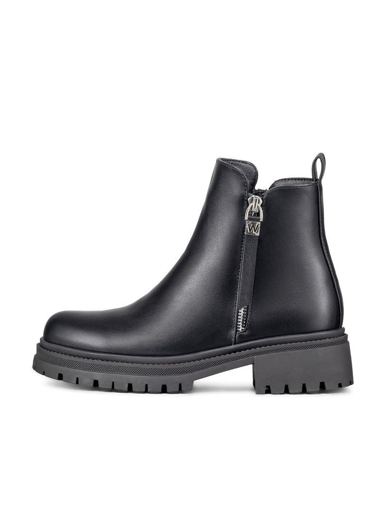 Botin Casual Mujer Eco Cuero Plataforma Vintage Weide ZS67-1
