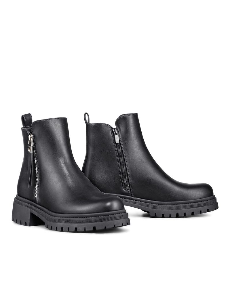 Botin Casual Mujer Eco Cuero Plataforma Vintage Weide ZS67-2