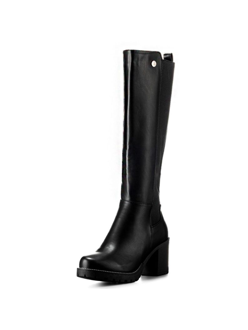 Bota Negro Casual Mujer Weide ZS53-0