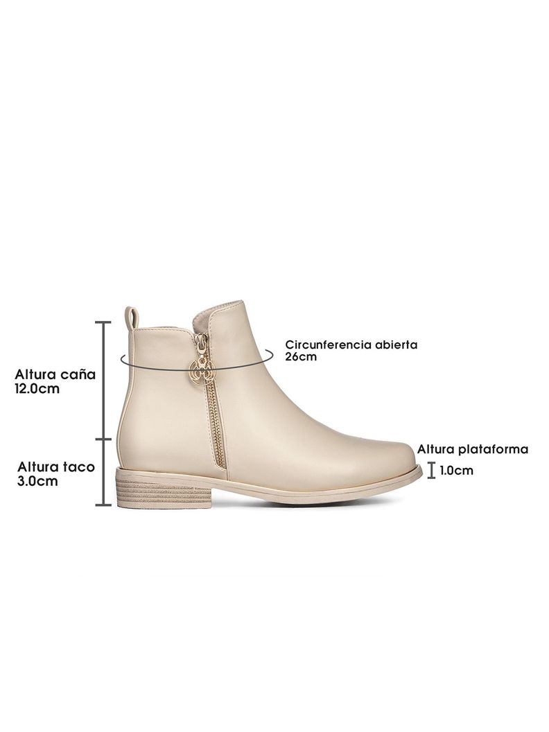 Botin Casual Mujer Eco Cuero Vintage Elegante Weide ZS68-3