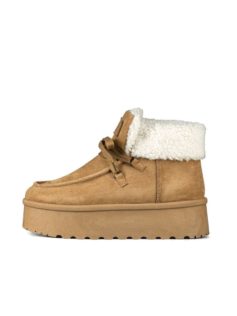 Botin Casual Mujer Gamuza Felpa Antideslizante Weide LT202-1