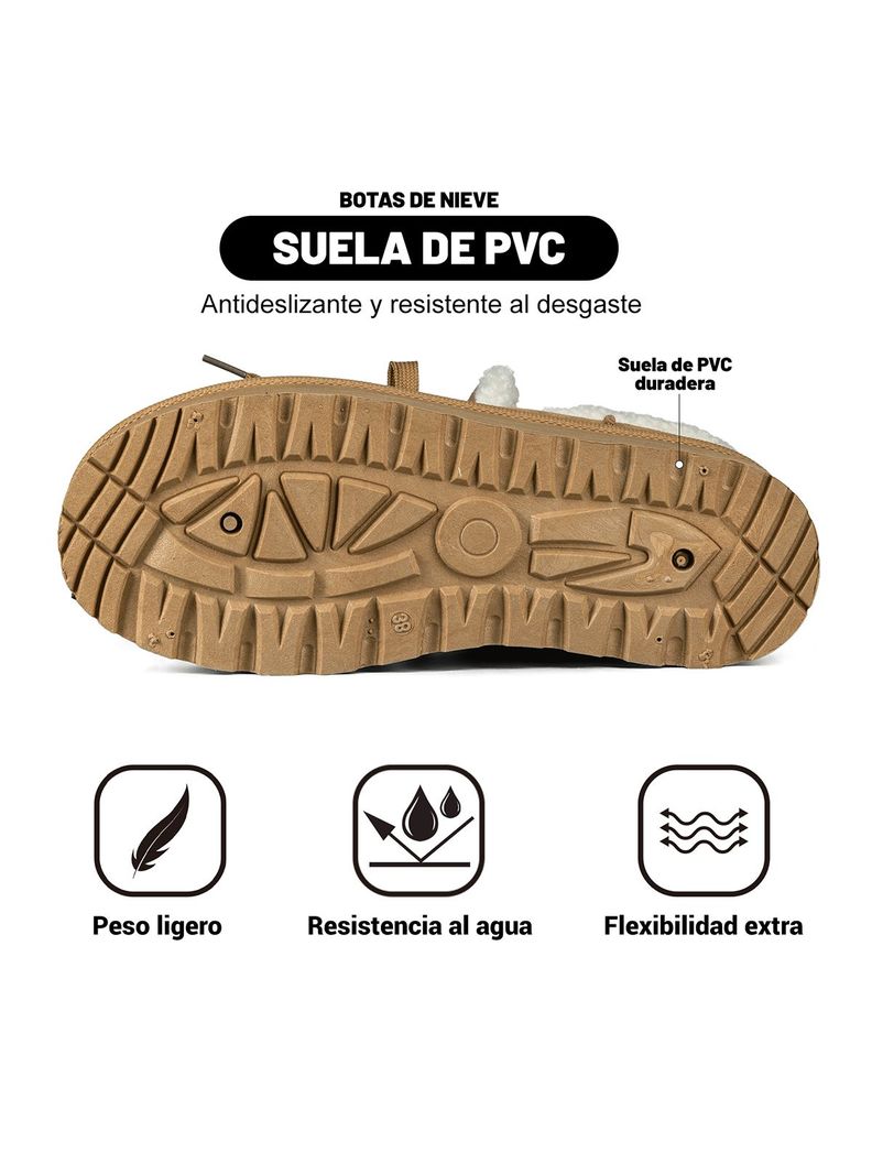 Botin Casual Mujer Gamuza Felpa Antideslizante Weide LT202-5