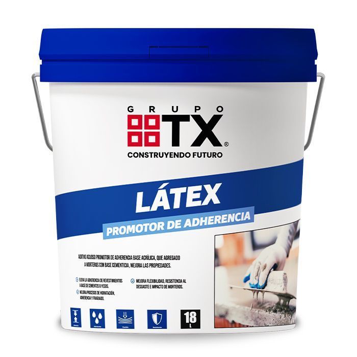 Promotor de Adherencia Latex para Estuco 18 L