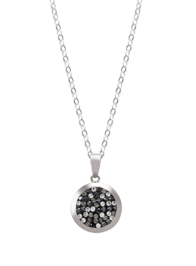 Collar medallón multipunto cristal Swarovski-0