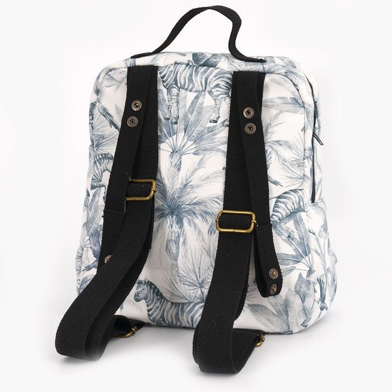 MOCHILA 30x34x13 ZEBRA BLANCO-2