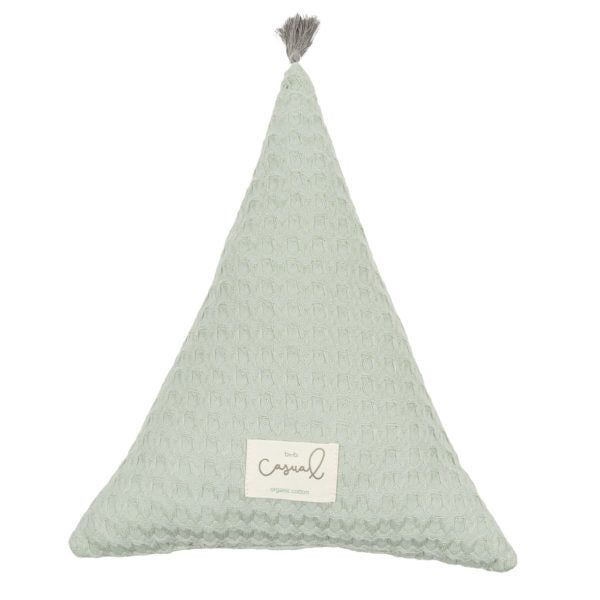 COJIN TRIANGULO (35X35) CROCHET DREAM VERDE-0