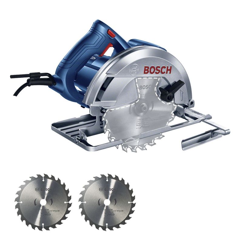 Sierra Circular 1500W  + 2 Discos  BOSCH GKS150-0