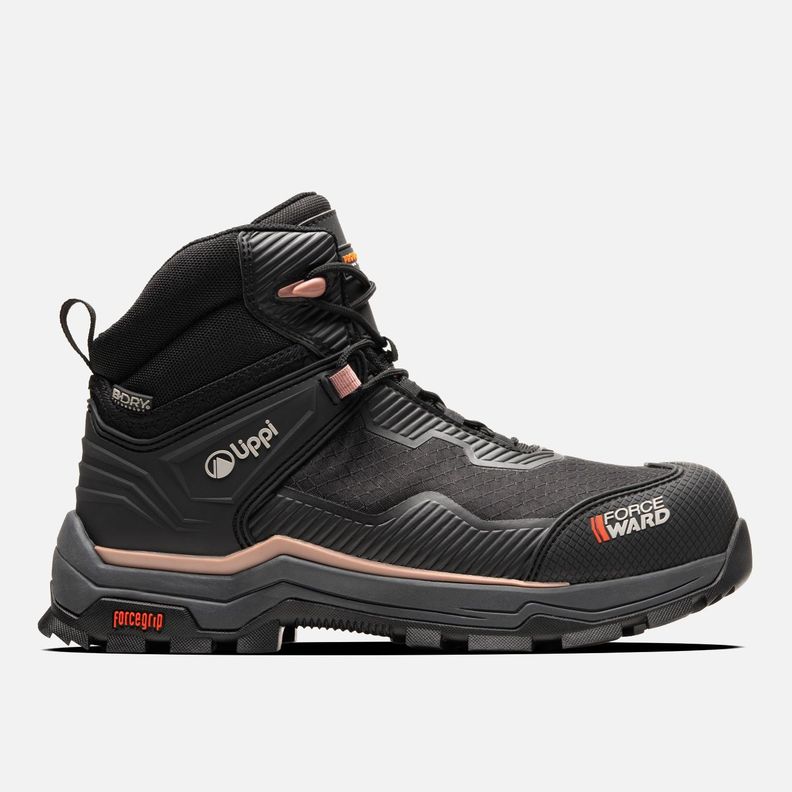 ZAPATO SEGURIDAD LIPPI PRO WORK MUJER STRATOS MID PALO ROSA-0