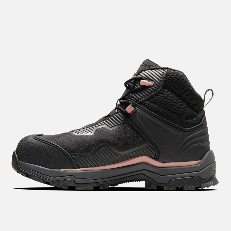 ZAPATO SEGURIDAD LIPPI PRO WORK MUJER STRATOS MID PALO ROSA-2