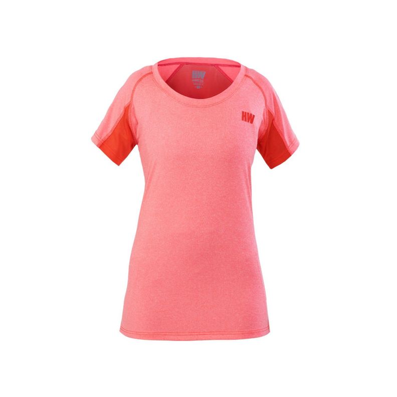 Polera Dry Fit Hw Spx Manga Corta Mujer Coral-0
