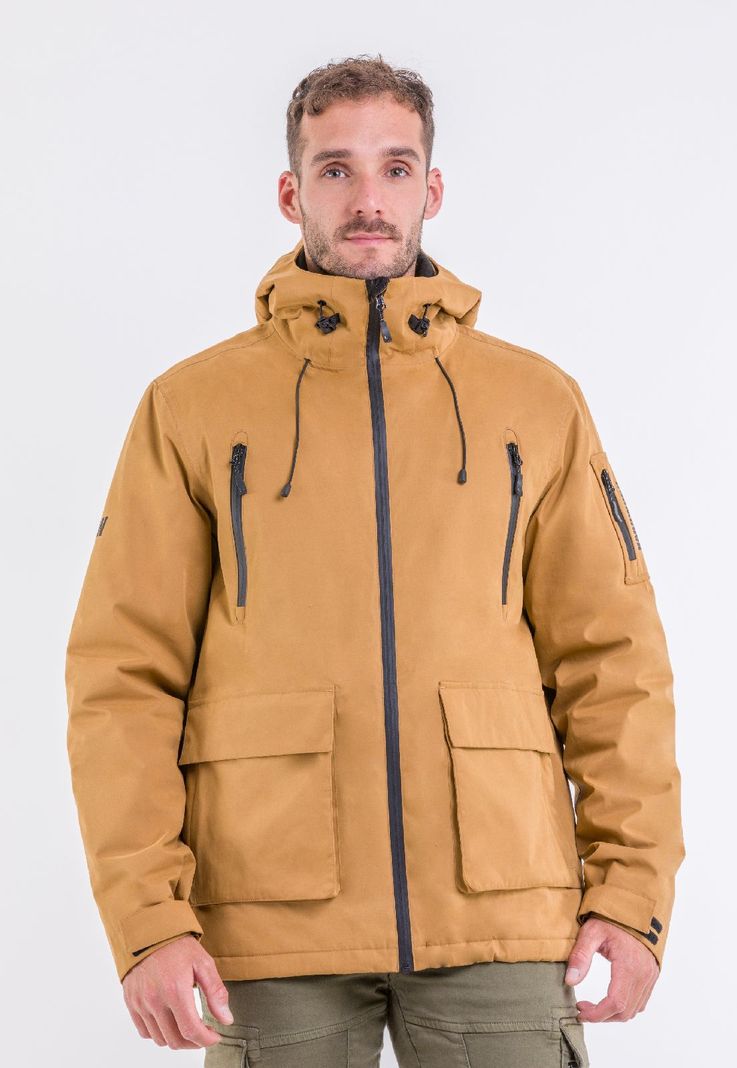 Parka Impermeable HW Vail Camel-0