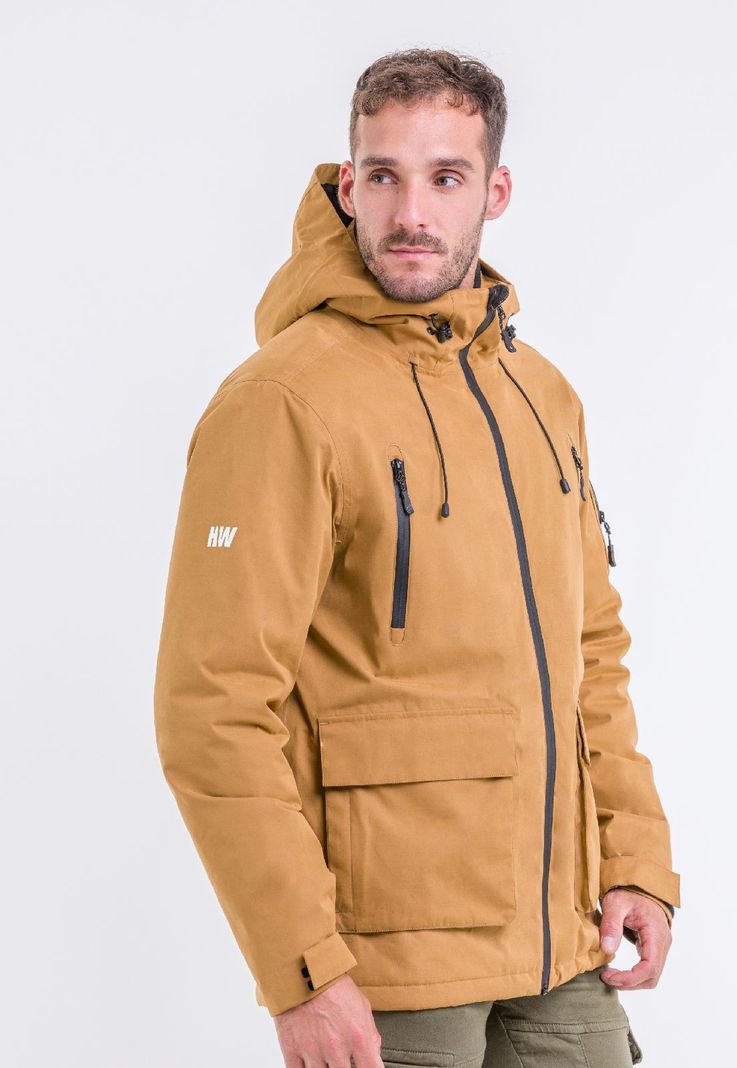Parka Impermeable HW Vail Camel-2