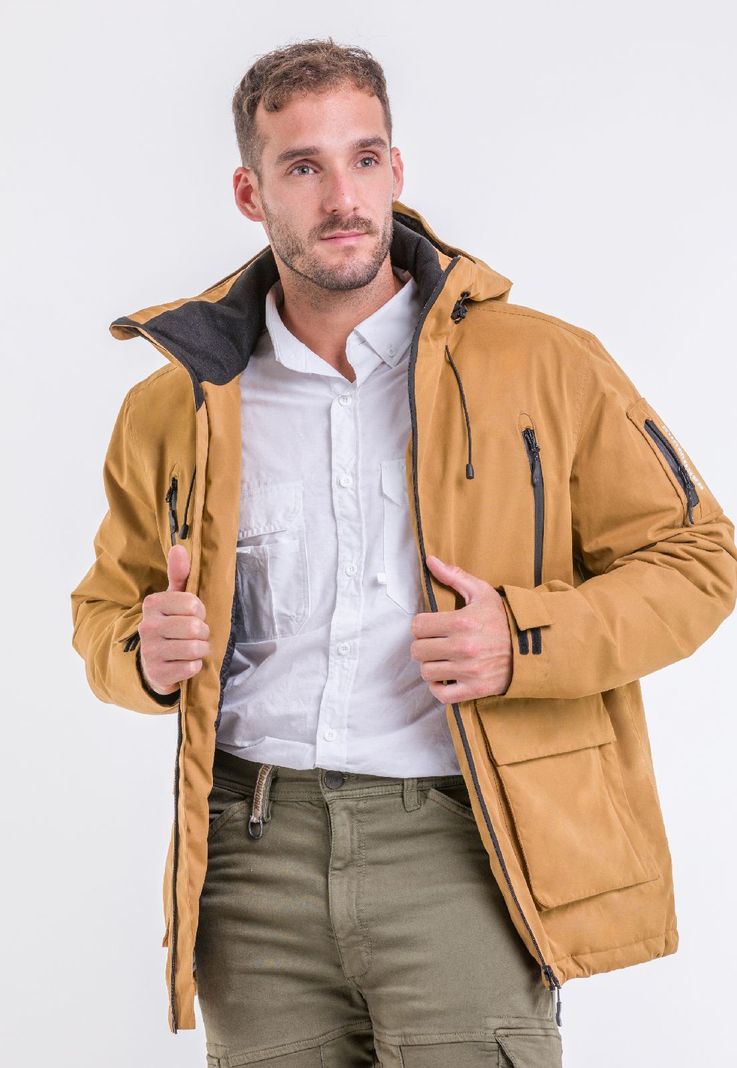 Parka Impermeable HW Vail Camel-3