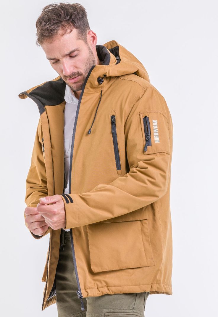 Parka Impermeable HW Vail Camel-4