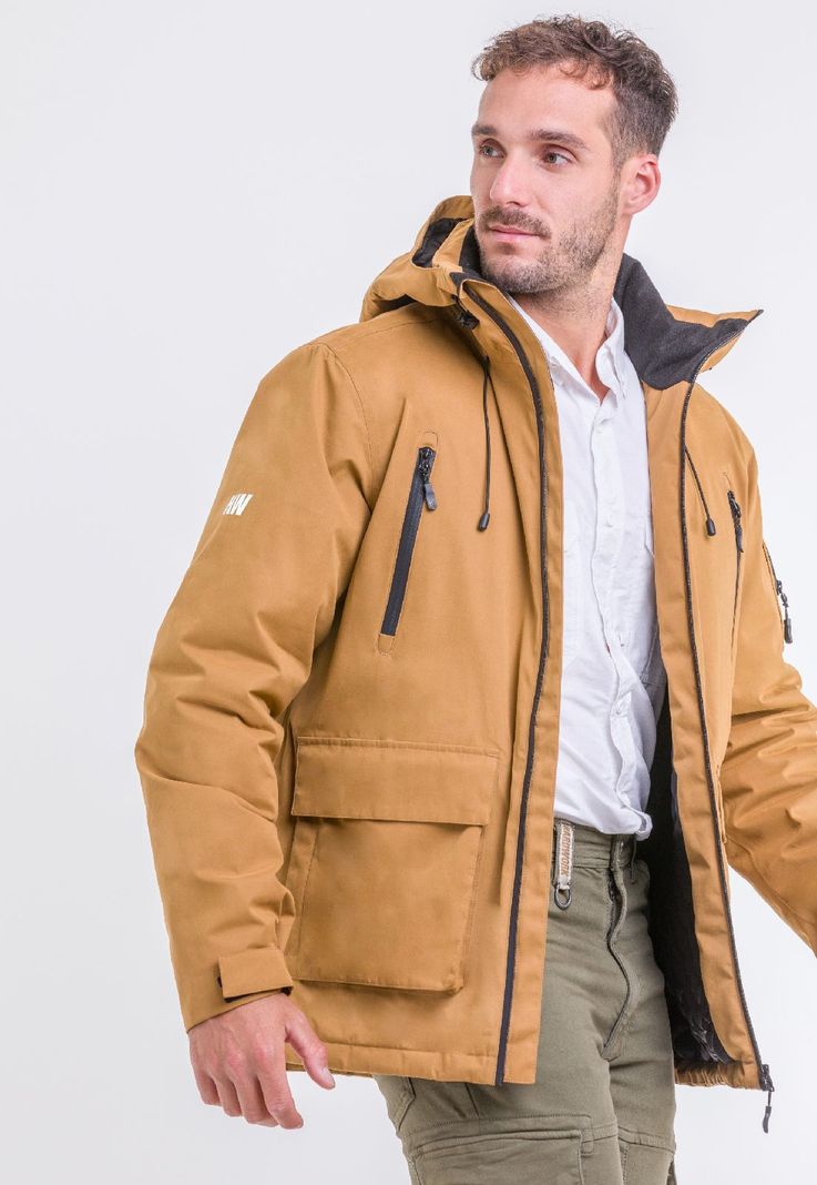 Parka Impermeable HW Vail Camel-5
