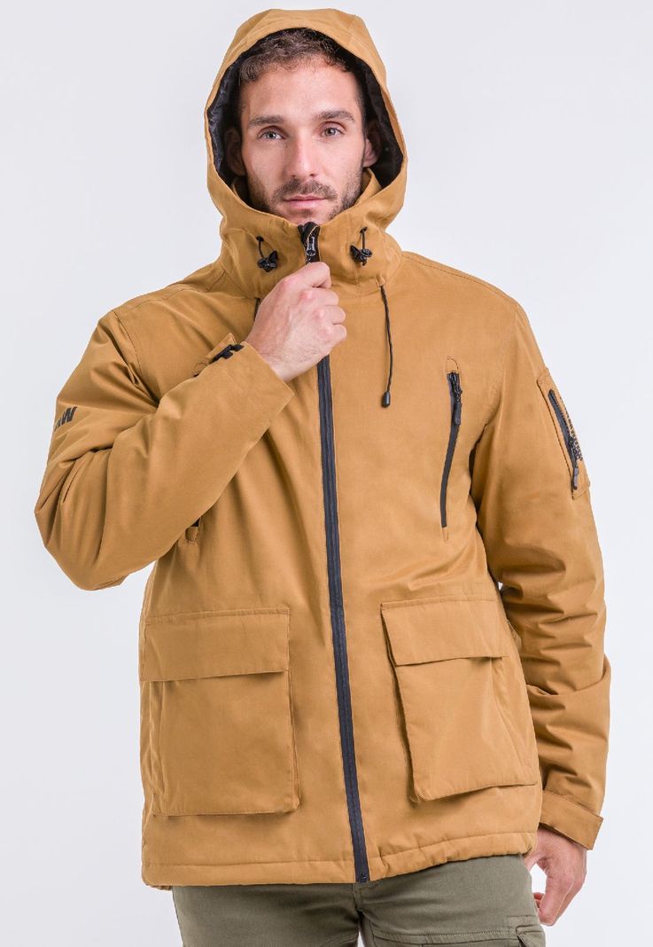 Parka Impermeable HW Vail Camel-7