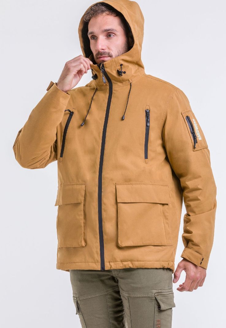 Parka Impermeable HW Vail Camel-8